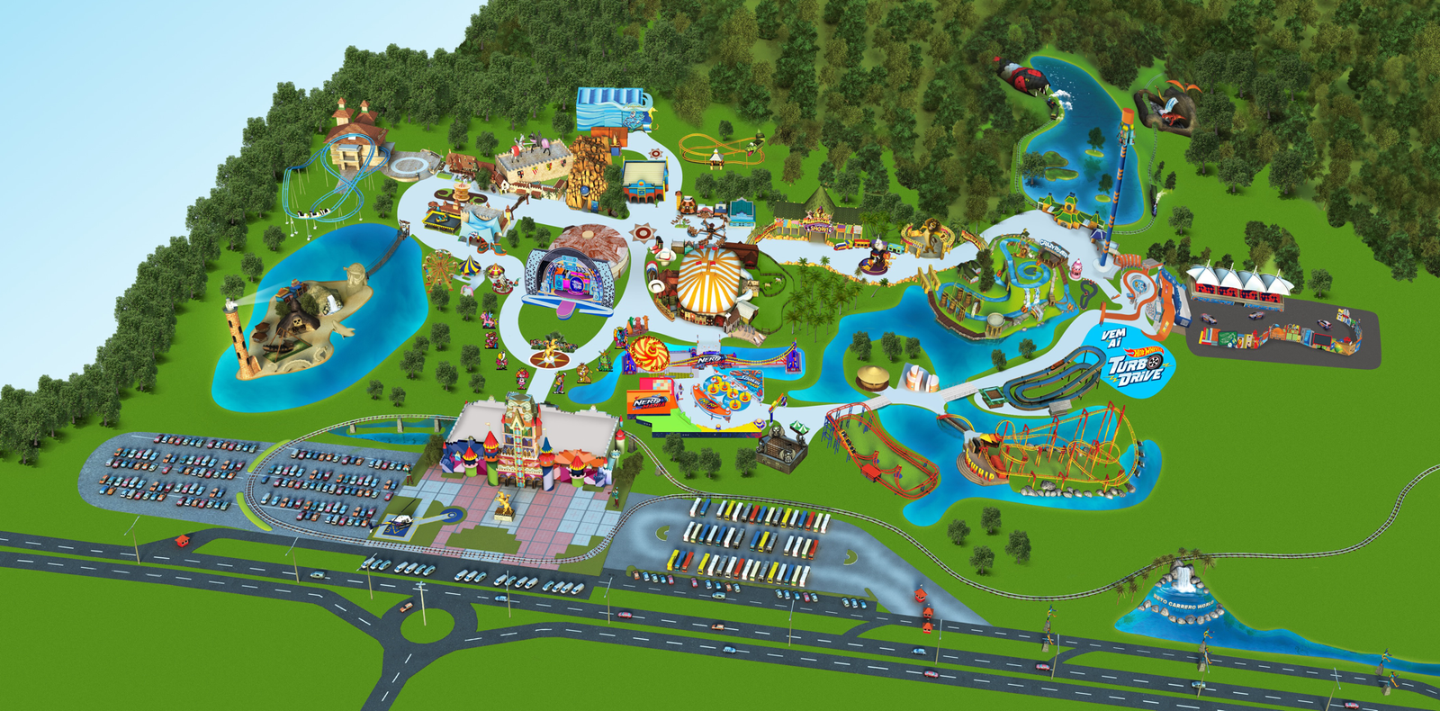 Mapa do Beto Carrero World